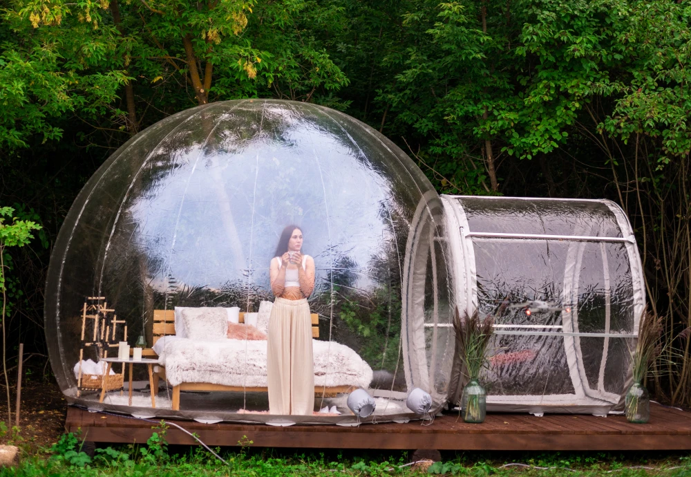 big clear bubble tent